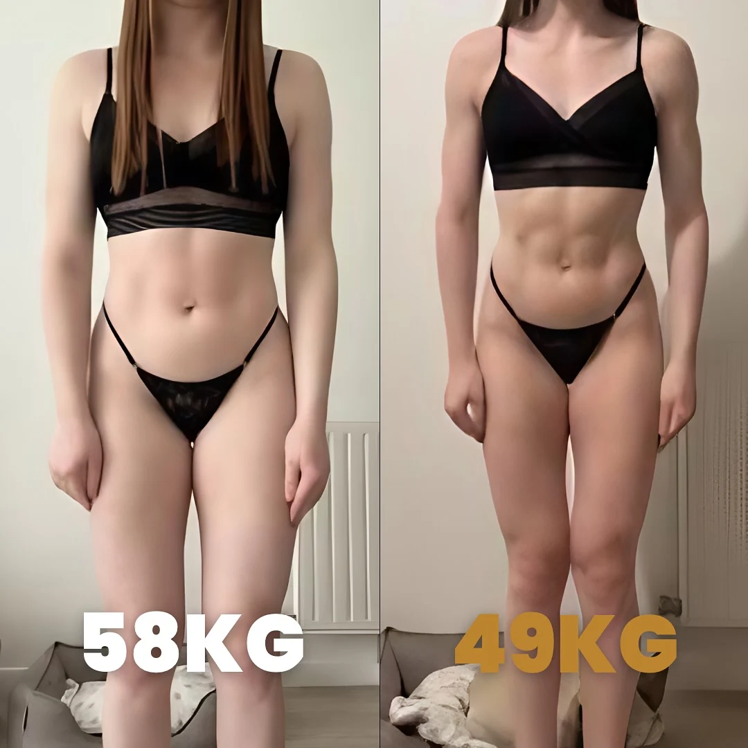 Transformation de Zoé : 12 semaines