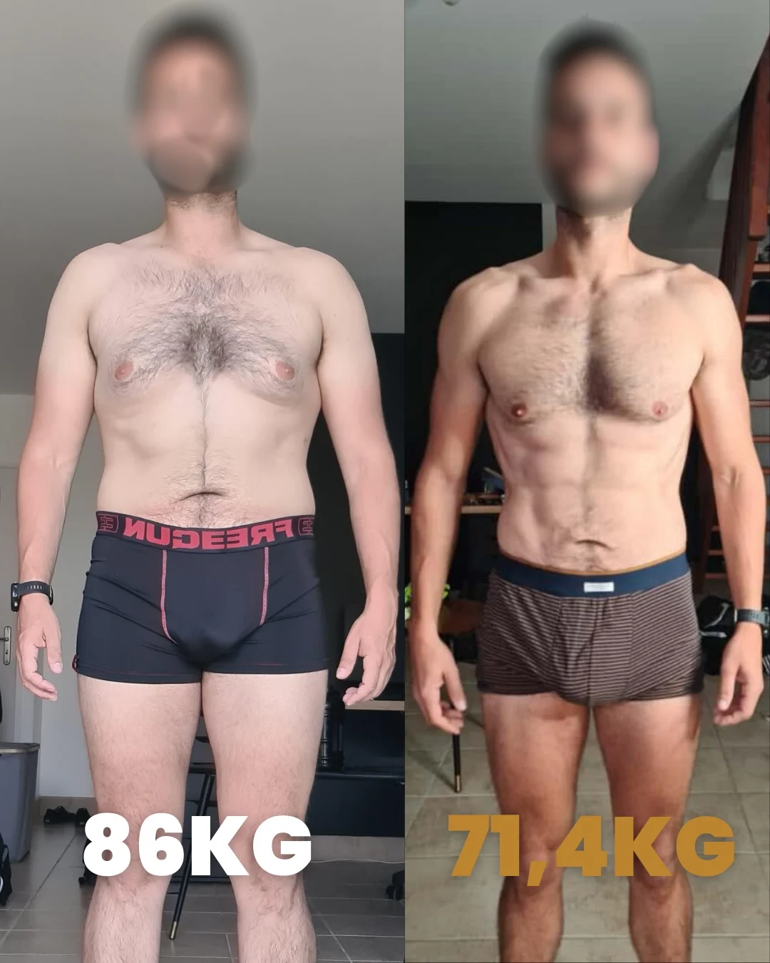 Transformation de Jonathan : Une évolution durable